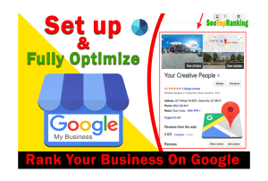 Optimize GMB And Rank your Business listing for Local SEO